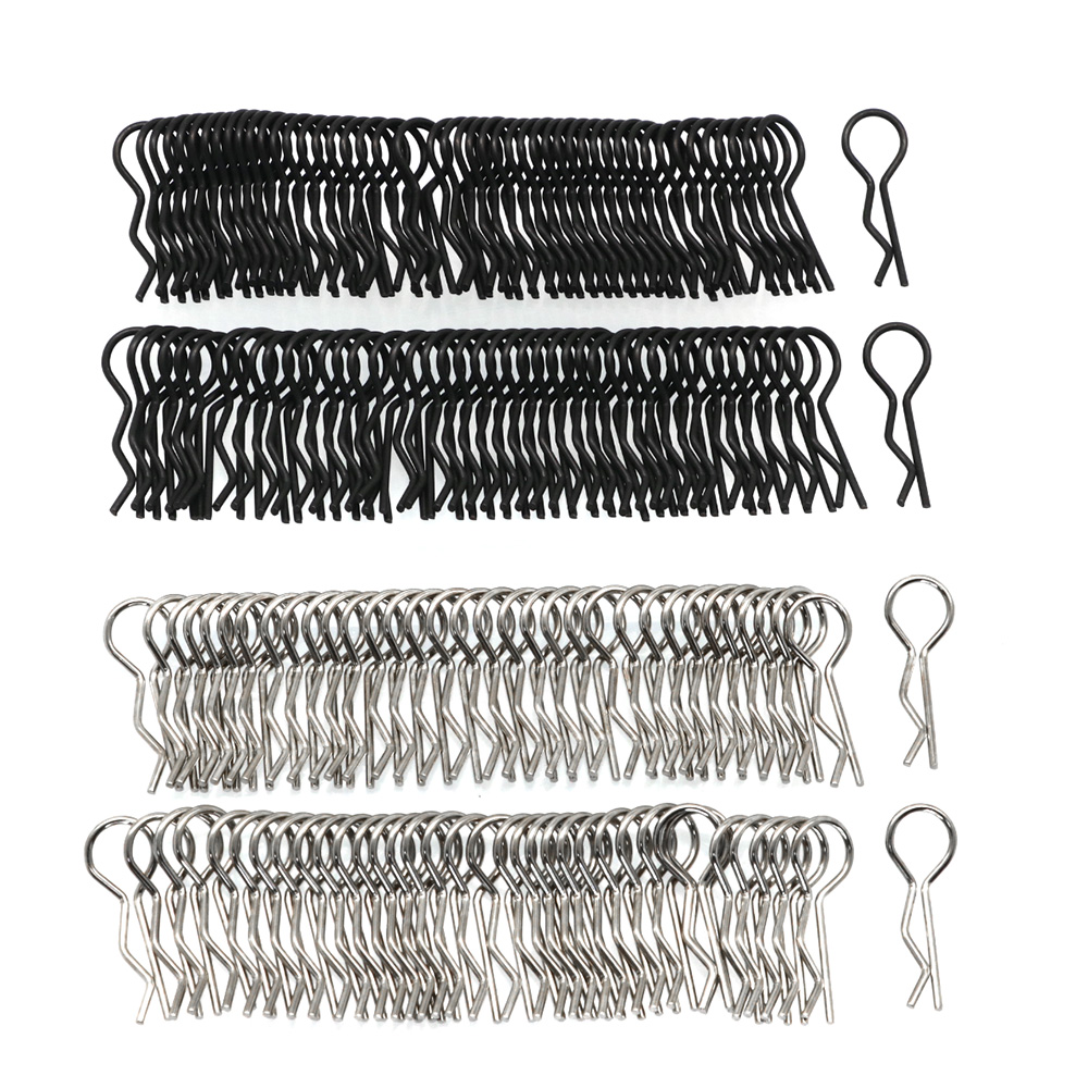 100pcs RC Car Body Shell Clips Pin Buckle 1/10 1/12 1/16 for Traxxas Hsp Redcat Rc4wd Tamiya Axial scx10 D90 Hpi RC Car Parts