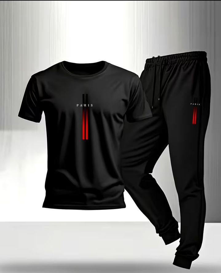 NEW ARRIVAL 2 PC PRINTED SUMMER TRACKSUIT FOR MEN _ SOFT AND COMFORTABLE FABRIC SUMMER TRACKSUIT FOR MEN _TRACKSUIT FOR MEN_ PREMIUM T SHIRT AND TROUSER SET PRINTED SUMMER TRACKSUIT FOR MEN_TRACKSUIT FOR BOYS
