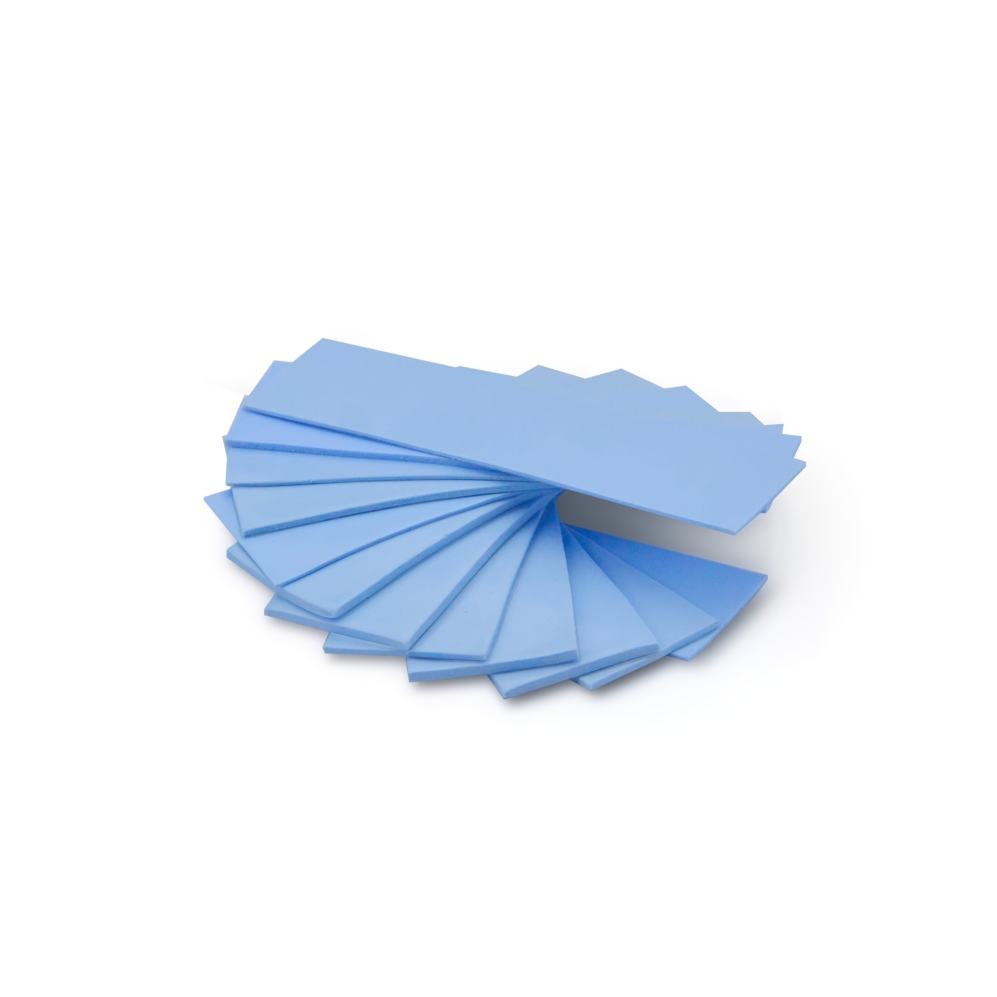 LDPCSJ Silicone Heat Sink Pads for M.2 2280 SSD NVMe, CPU & GPU Cooling - 12pcs or 6pcs, Thermal Gel Pads
