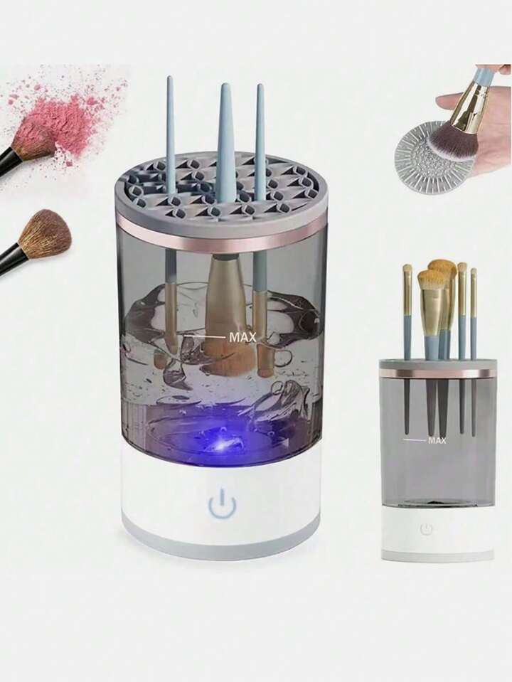 Makeup Brush Cleaner - Electric Makeup Brush Cleaner & Dryer Machine – Automatic Deep Cleaning Tool for Cosmetic Brushes