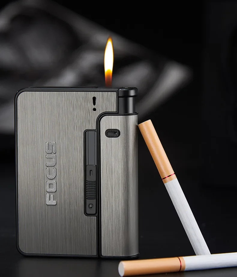 Portable Automatic Cigarette Case 10 PCS - Image 1