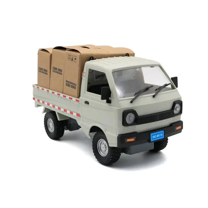 RC Drift Car Crawler, 2.4Ghz Remote Control Car Drifting Crawler with 2 Batteries, 1:10 Off Road Climbing Vehicle Suzuki Pickup Truck, Hobby RC Truck Toys for Kids Boys Adults image 2