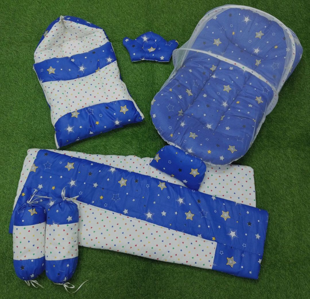 7Pcs Baby Bedding Set Super Soft High Quality Compete Newborn Bistar