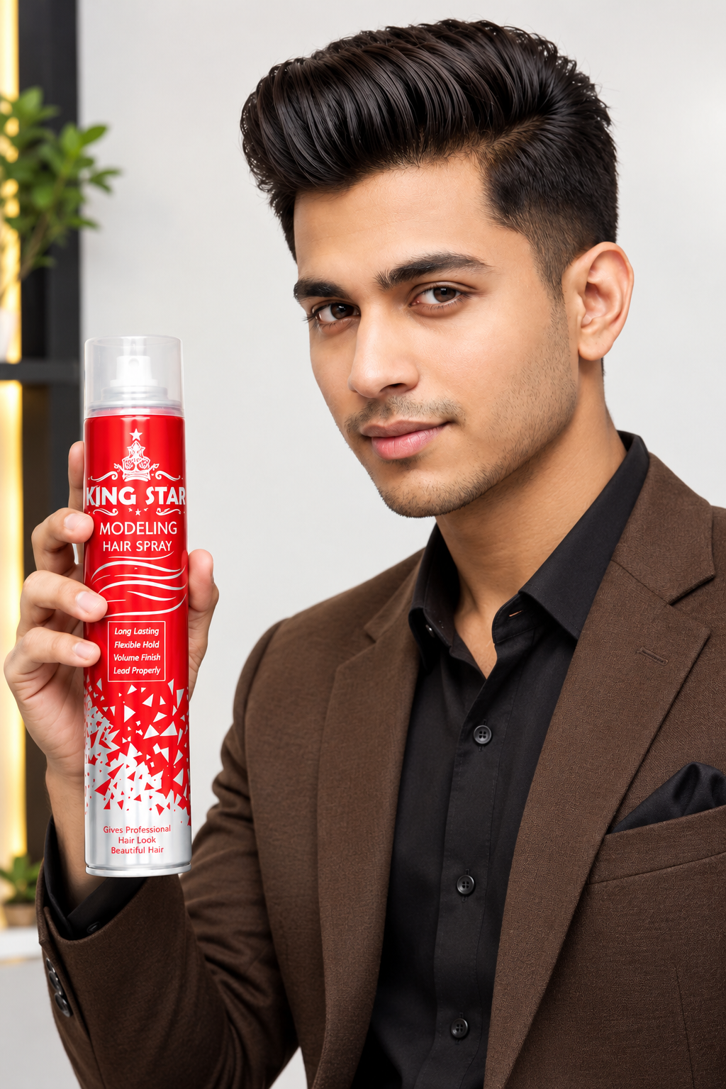 King star Hair Spray 420 Ml styling