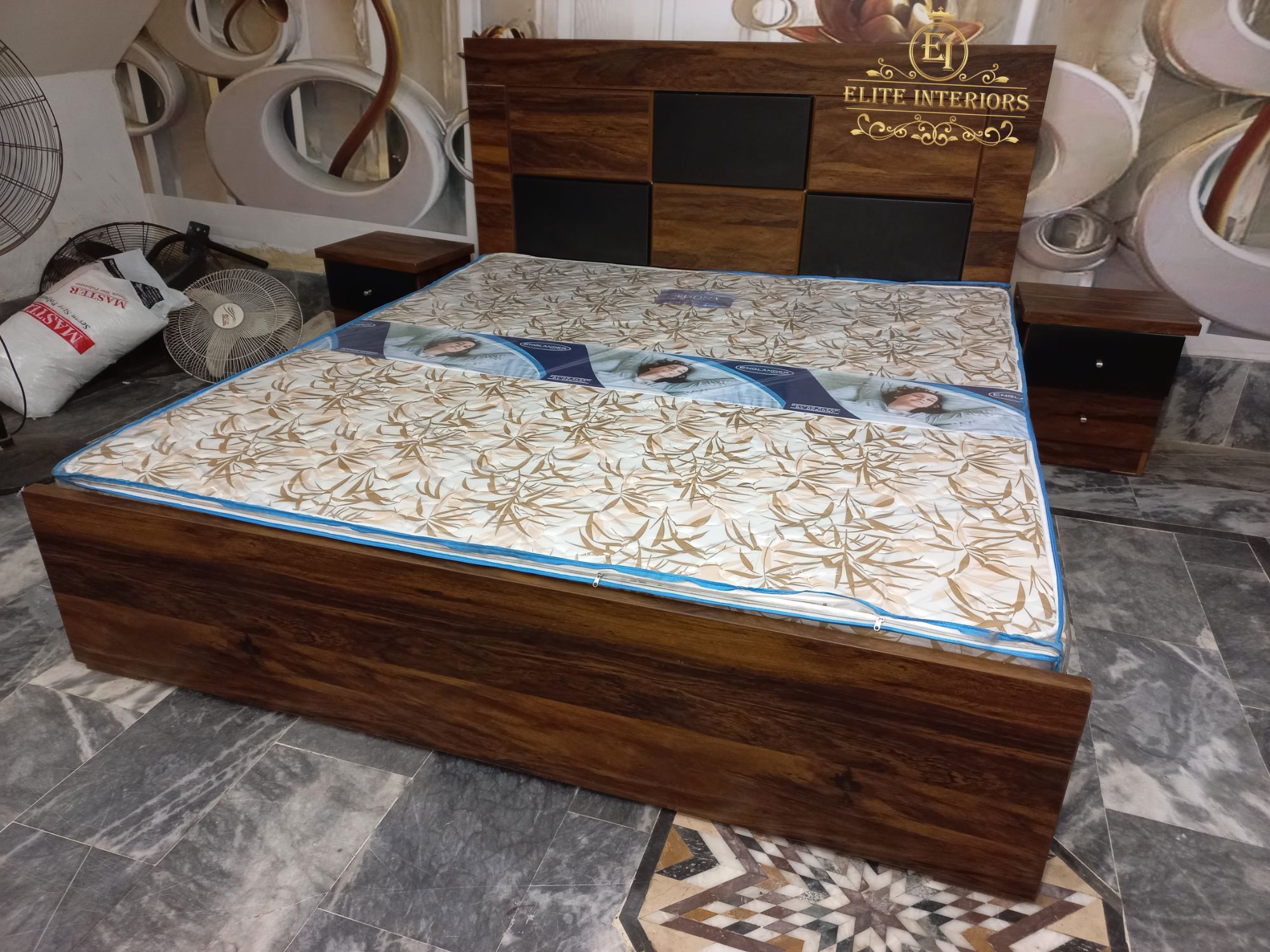Elegant Double bed an contemporary design