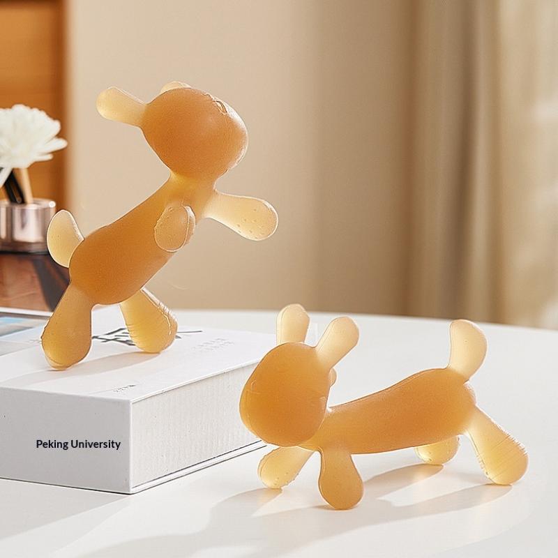 1Pcs Infant Rabbit Shape Silicone Teether Cares Baby Nursing Teething Toy Baby Teether Teething Pain-Relief Tool For Toddler