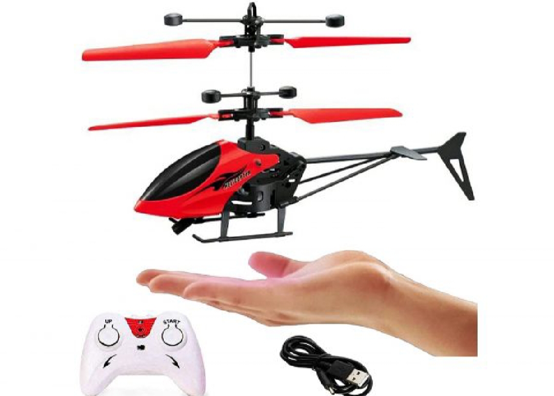 Remote Control Helicopter for Boys Kids Age 5+ years,Palm Sensing RC Helicopter , Rechargeable Helicopter with Colour LED Lights Gravity Sensor Toy Multicolor Gesture Control Suspension Helicopter RC Remote Induction Aircraft