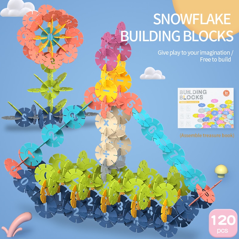 Piece Assembly Puzzle.STEM Educational Kindergarten Children Building ...