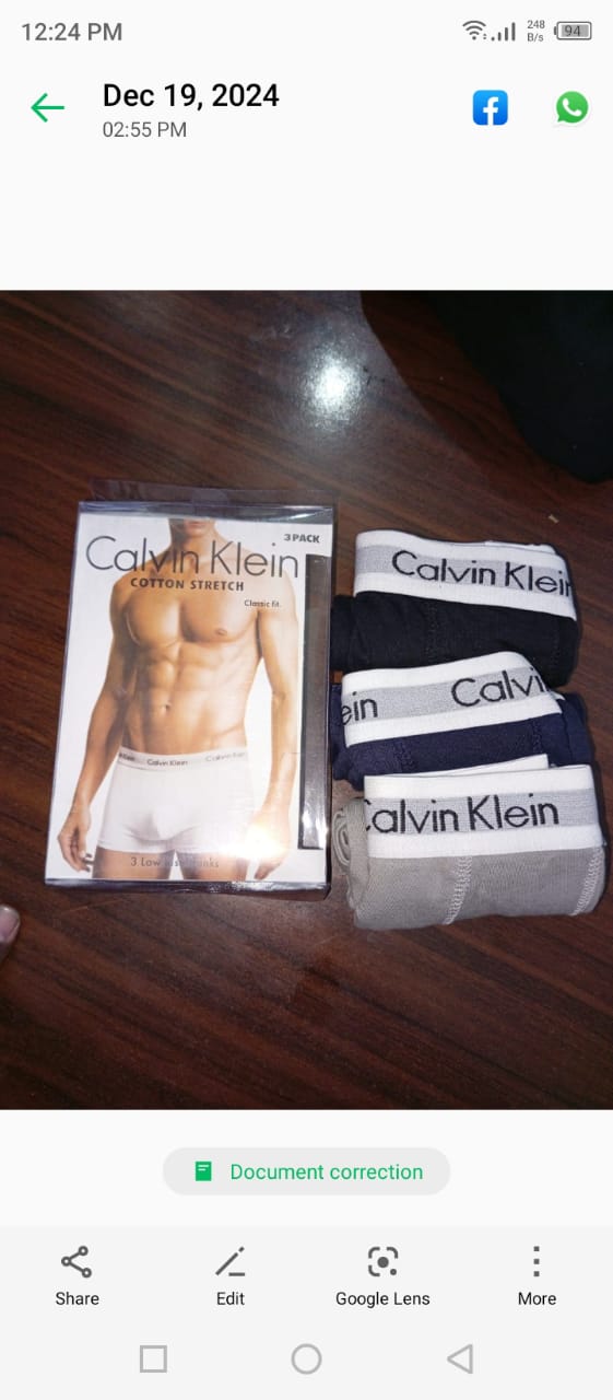 Underwear boxer for Men (Pack of 3) with cotton lycra premium quality materials