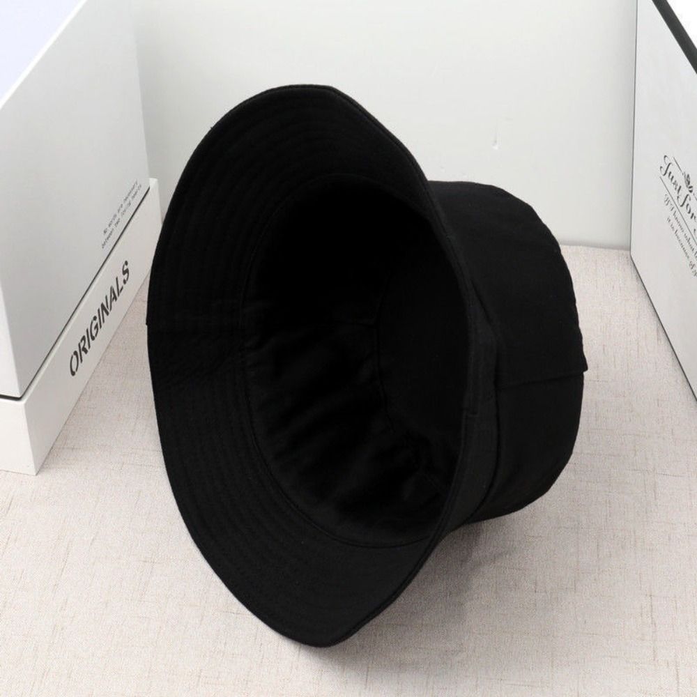 Spring Summer Double-Sided Bucket Hat Big Brim Sun Protection Beach Cap Portable Foldable Sun Hat for Women Men