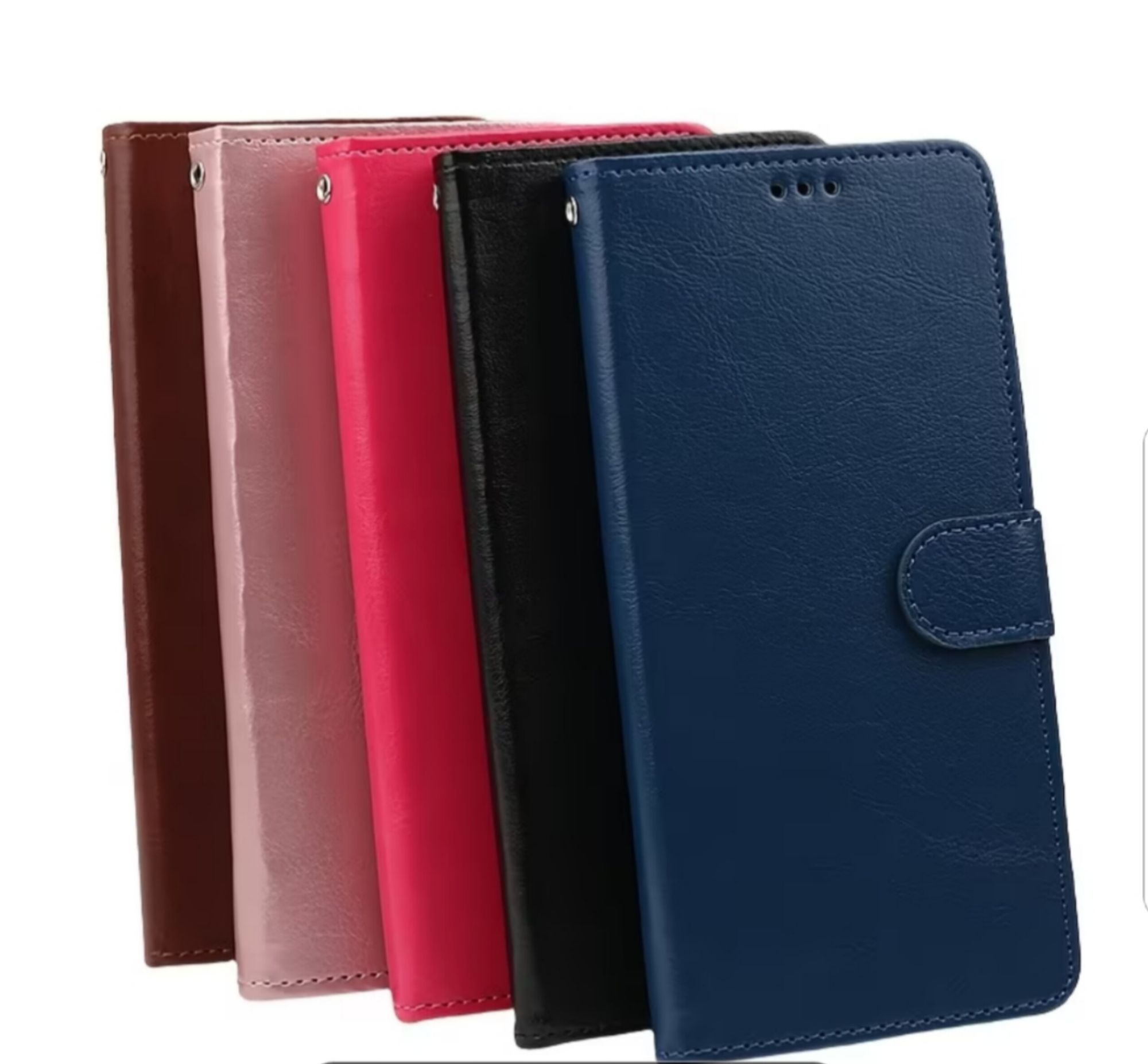 Vivo Y19S Case, Premium PU Leather Magnetic Shockproof Book Stand Folio Flip Wallet Case Cover with Card Holder