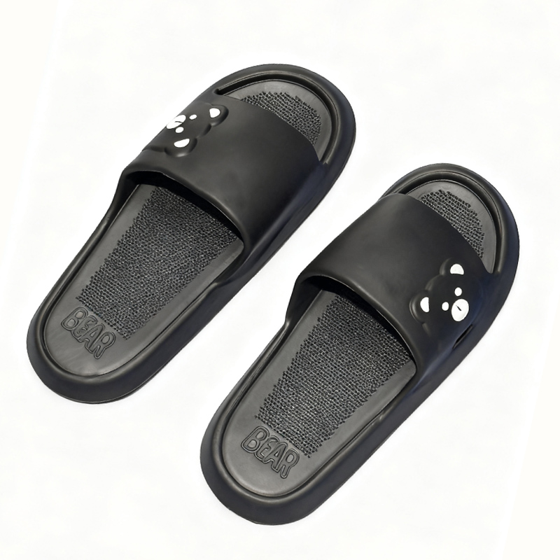 Summer Cartoon Bear Indoor Slippers for Women Lightweight Soft EVA Slides Woman Comfort Home Bathroom Non Slip Slippers