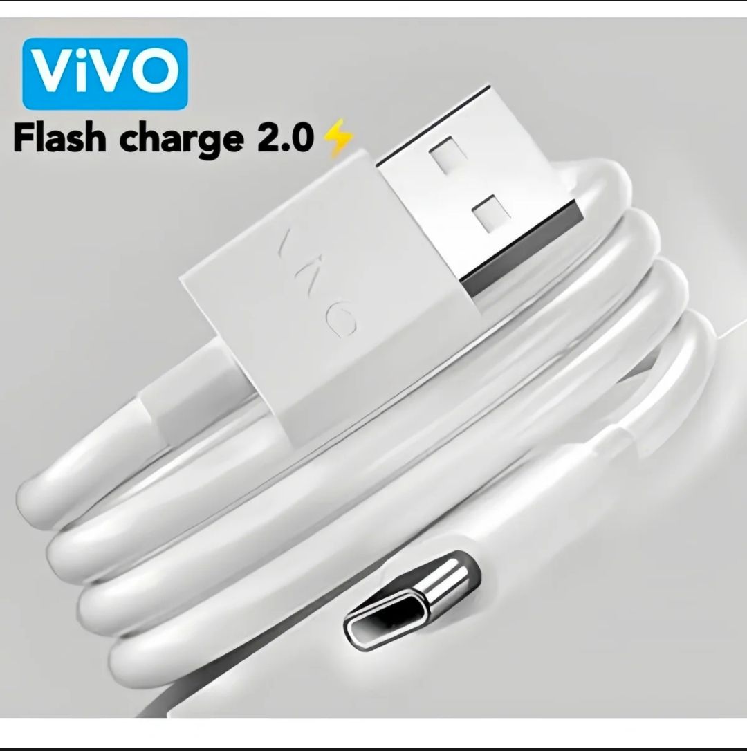 Vivo USB Data Cable Type-C Lead Authentic Genuine Original For
