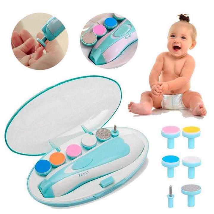 Baby Electric Nail Trimmer – Safe Nail Care Kit for Newborns & Kids | Quiet & Gentle | Original