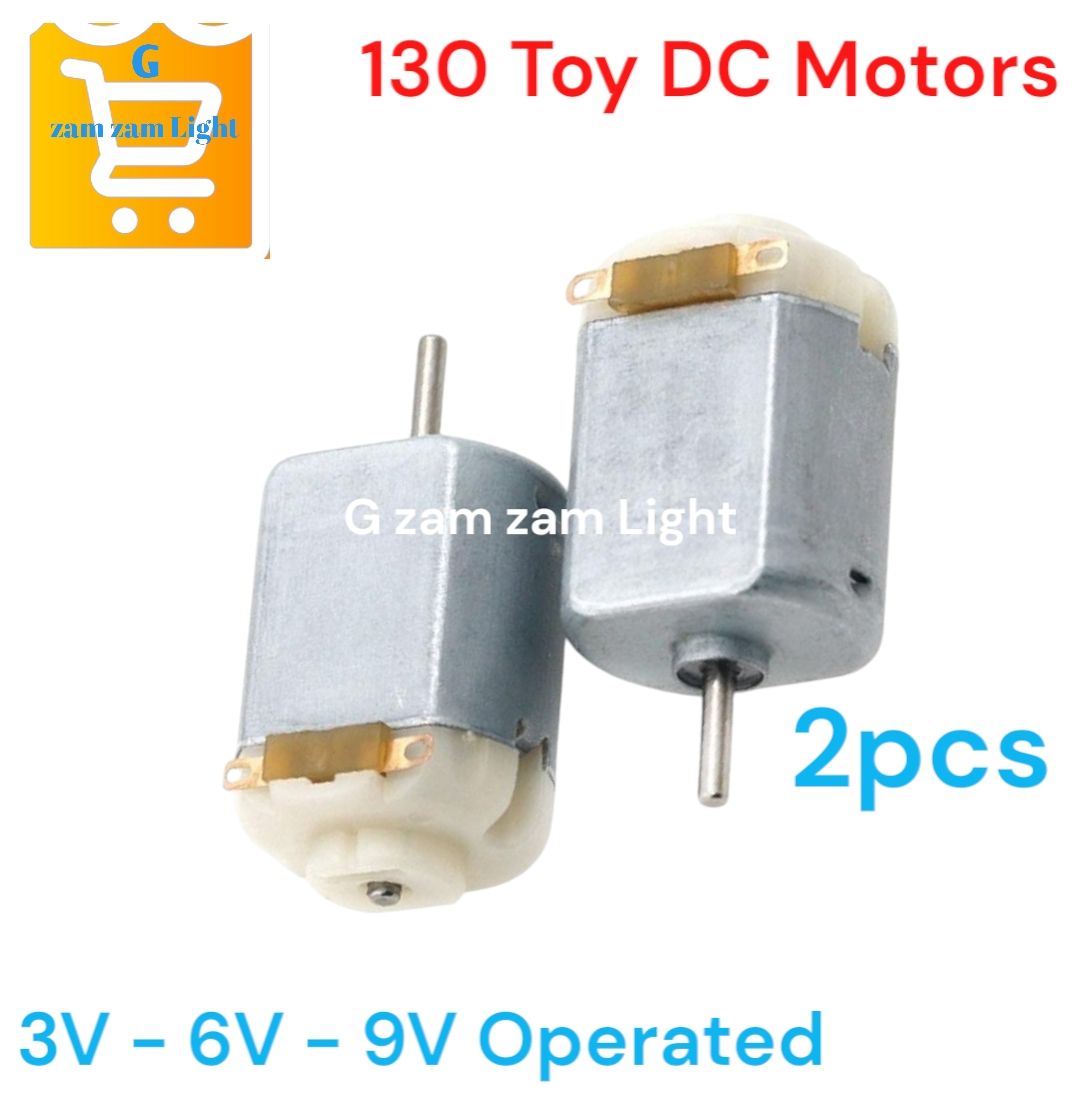 2/5pcs DC 3V-6-9V 130 Mini DC Motor For DIY Electric Toy Car Robot DIY Parts