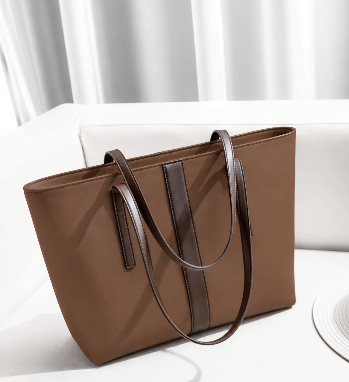 Everyday Women Tote Bag | Large Size Shoulder Handbag for Office & Casual Use
