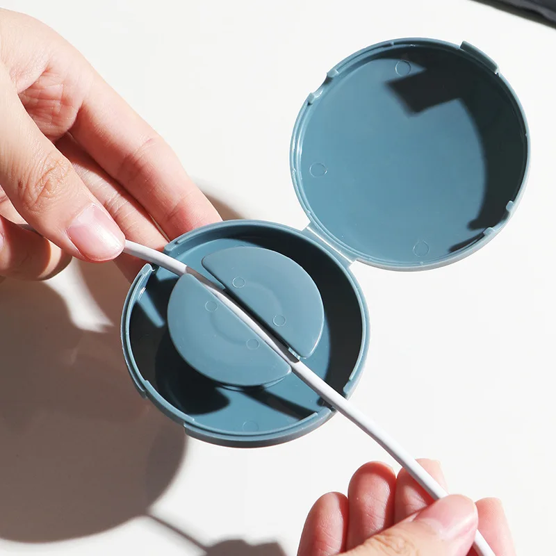 Portable Cable Winder Round Travel Data Cord Organizer For Usb Charger Cable Holder Wire Management 13 Portable Cable Winder Round Travel Data Cord Organizer For Usb Charger Cable Holder Wire Management