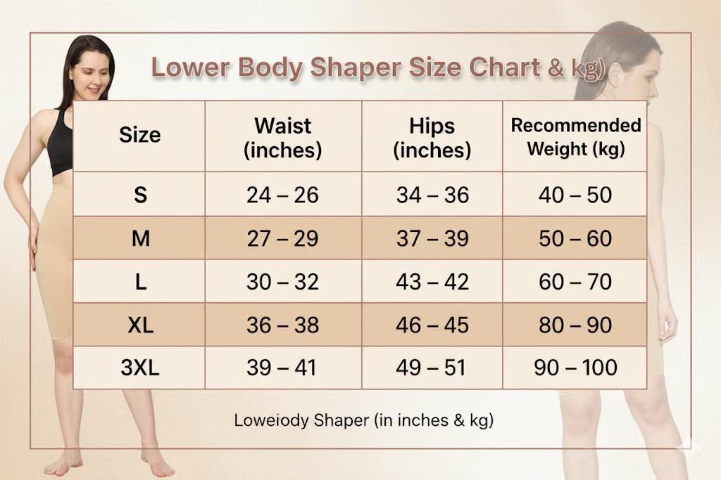 Russian Lower Body Shaper for Women | High-Waist Slimming Shorts, Tummy & Thigh Control, Comfortable Invisible Fit