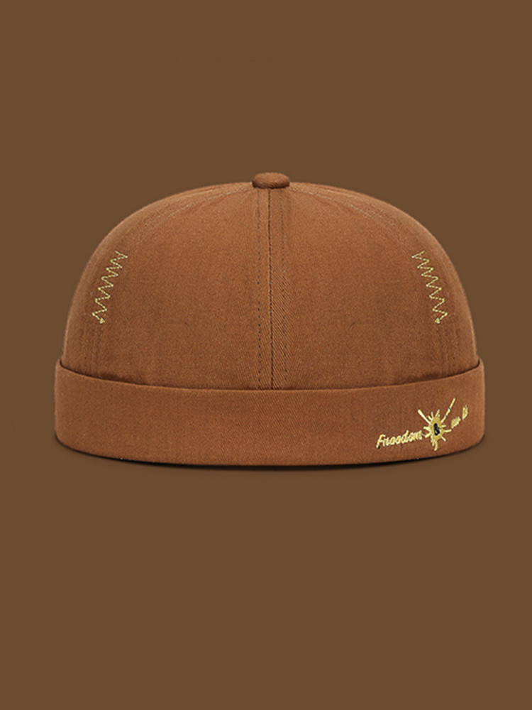 Personalized Letter Embroidery Farmer Hat - Unisex, Versatile, Trendy Hip-Hop Cap