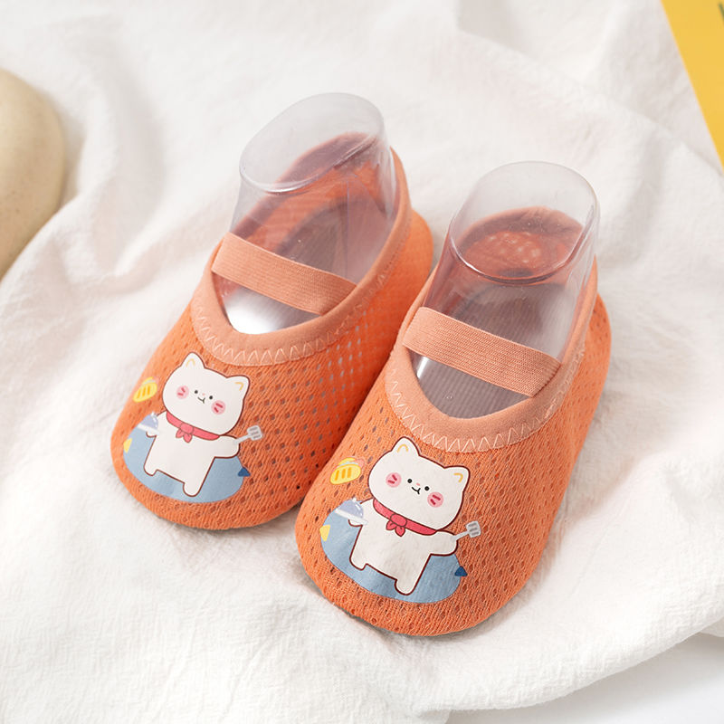 Baby Toddler Shoes First Walkers Non-slip Thickening Shoes Sock Floor Shoes Foot Socks Animal Style for For Babies Flat Shoes