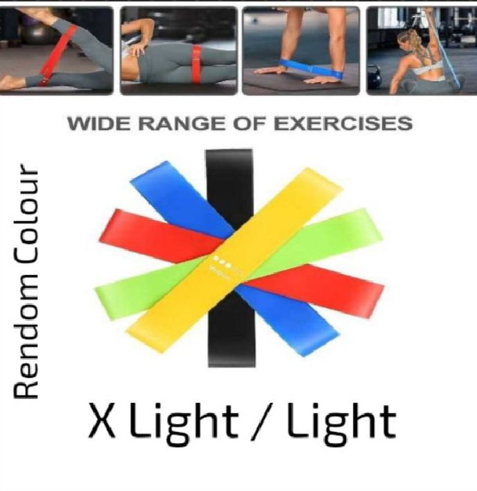 Exercise Band Resistance Band Workout Fitness rubber loop Latex Yoga Gym Strength