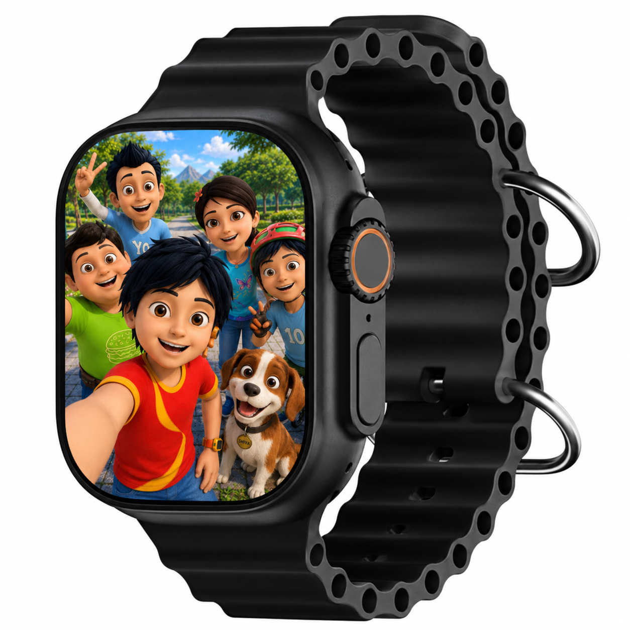 Smartwatch Pulse Pro AMOLED Display | Bluetooth Calling | Heart Rate & Sleep Monitoring | IP67 Waterproof | Fitness Tracker for Android & iOS | 1 Year Brand Warranty