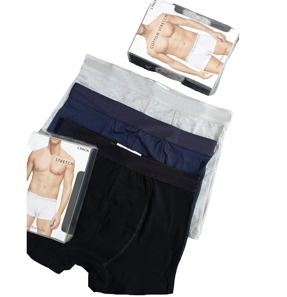 Underwear boxer for Men (Pack of 3) with cotton lycra premium quality materials