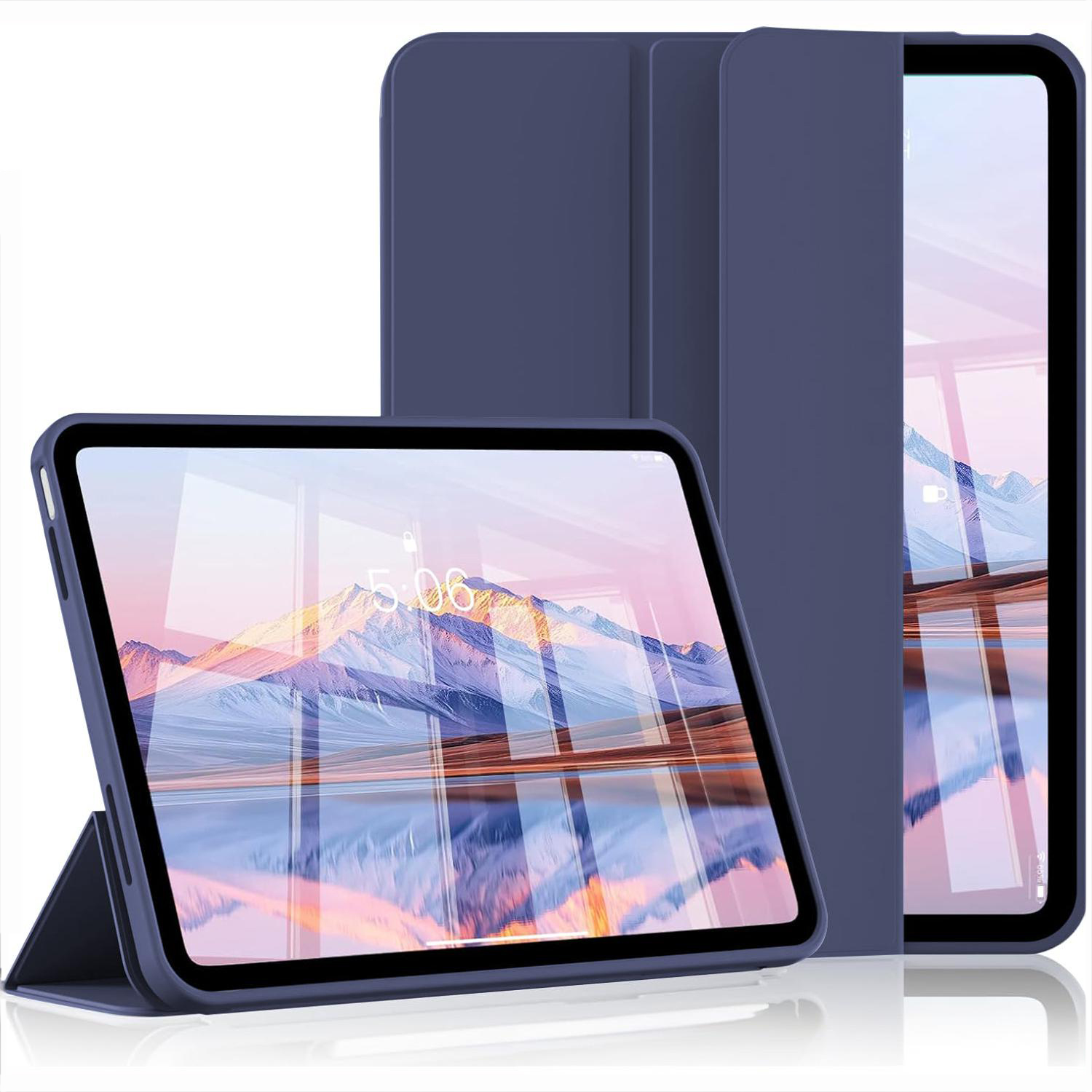 Case For   Tab A7 Lite A8 A9 A11 Plus Tab S7 S8 S9 S10 FE S6 Lite Magnetic Flip Stand Tablet Cover Soft Back Shell