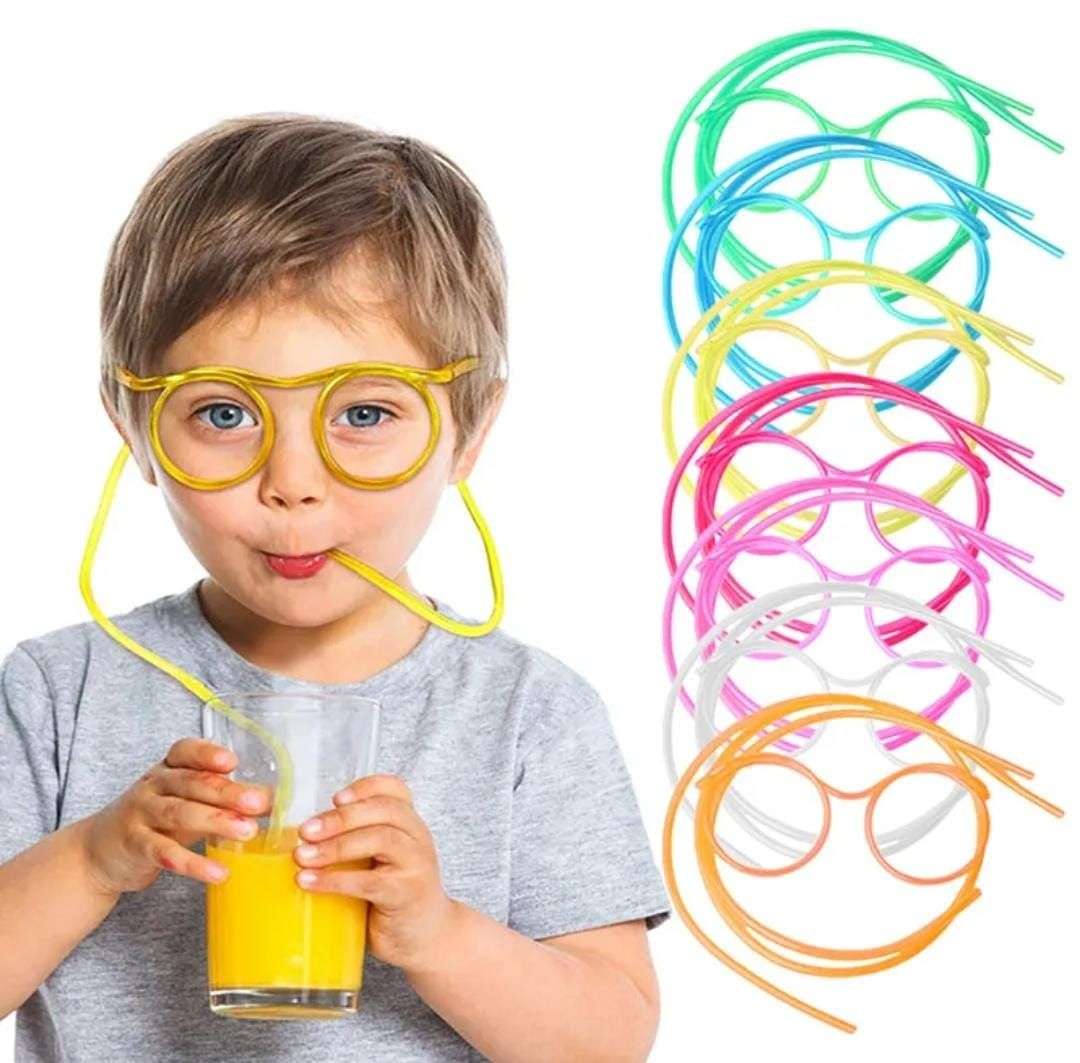Buy funny drinking straw eyeglasses at best price in Pakistan
