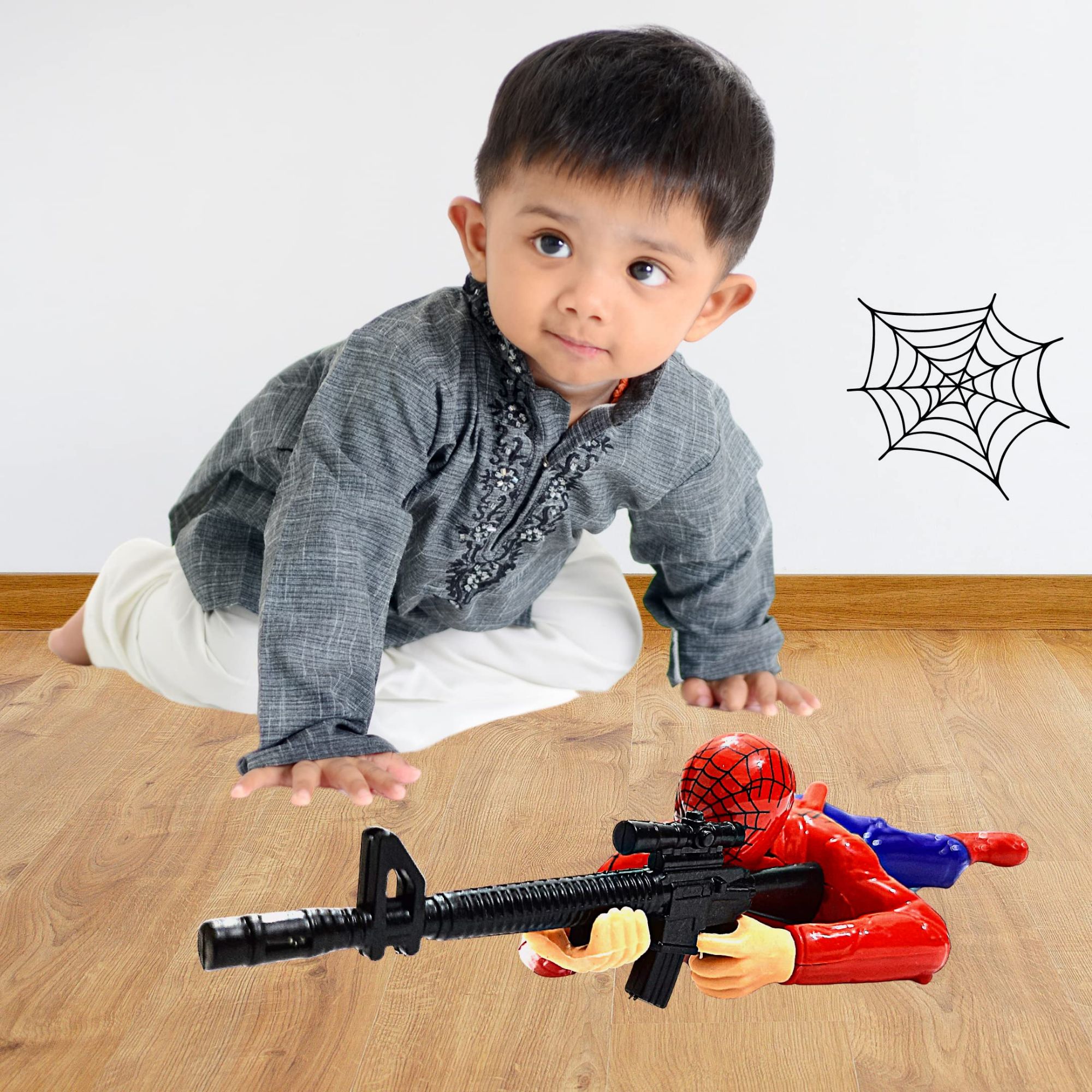 Spider Toys | Crawling Toy | Big Size (14 Inch)