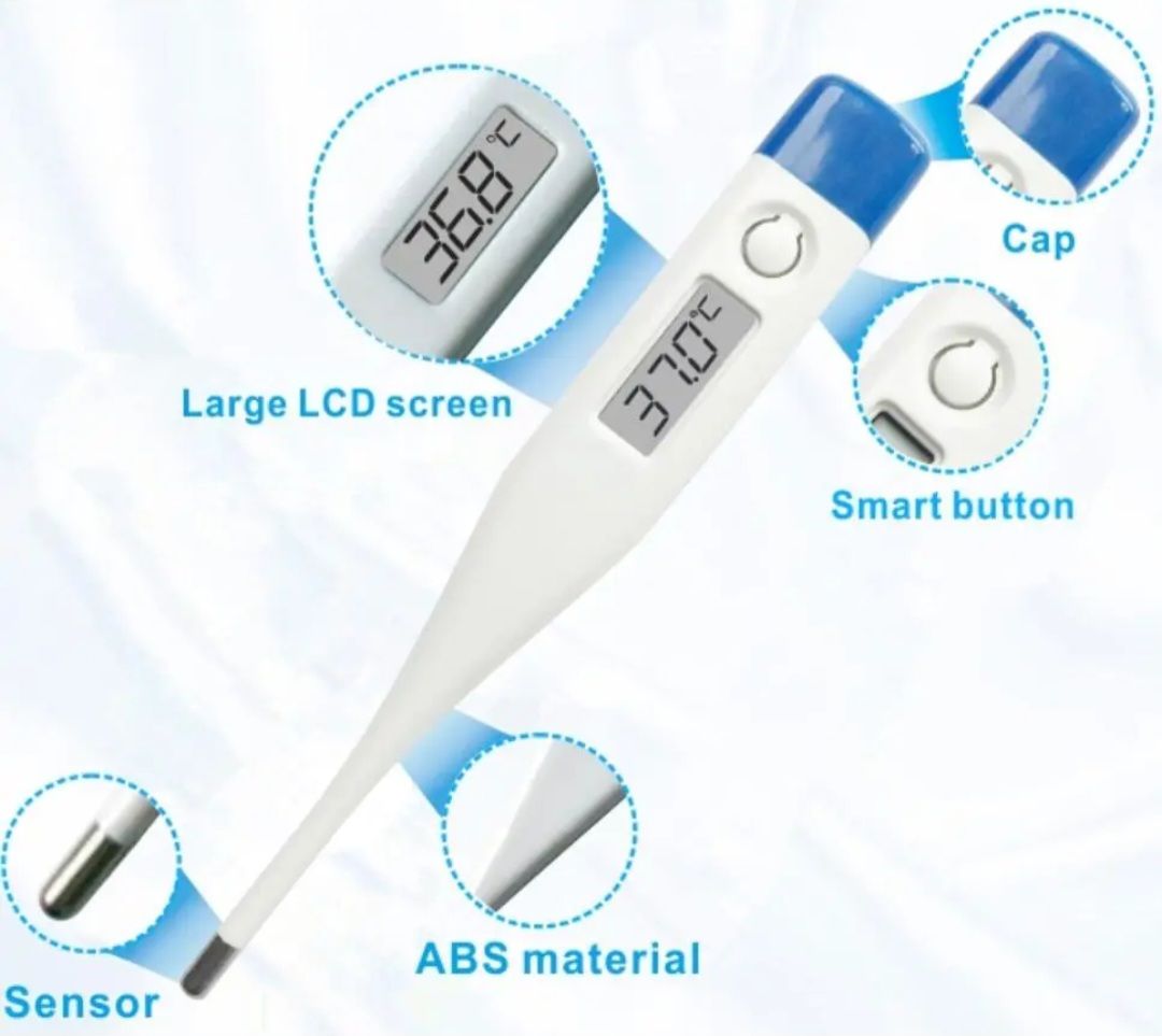 THERMOMETER DIGITAL White - High Quality