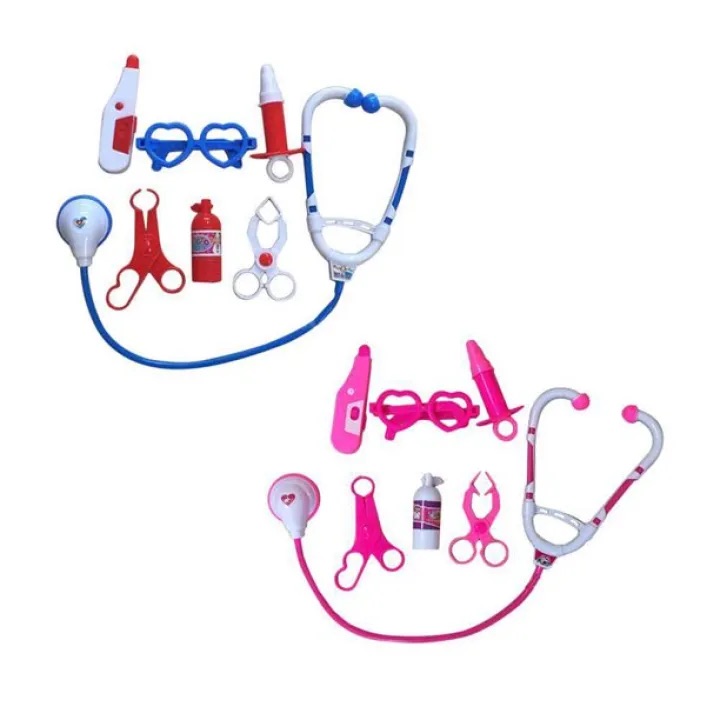 Doctor set Toy 8 Pcs Pretend Play Toy Set For Kids - DTW47