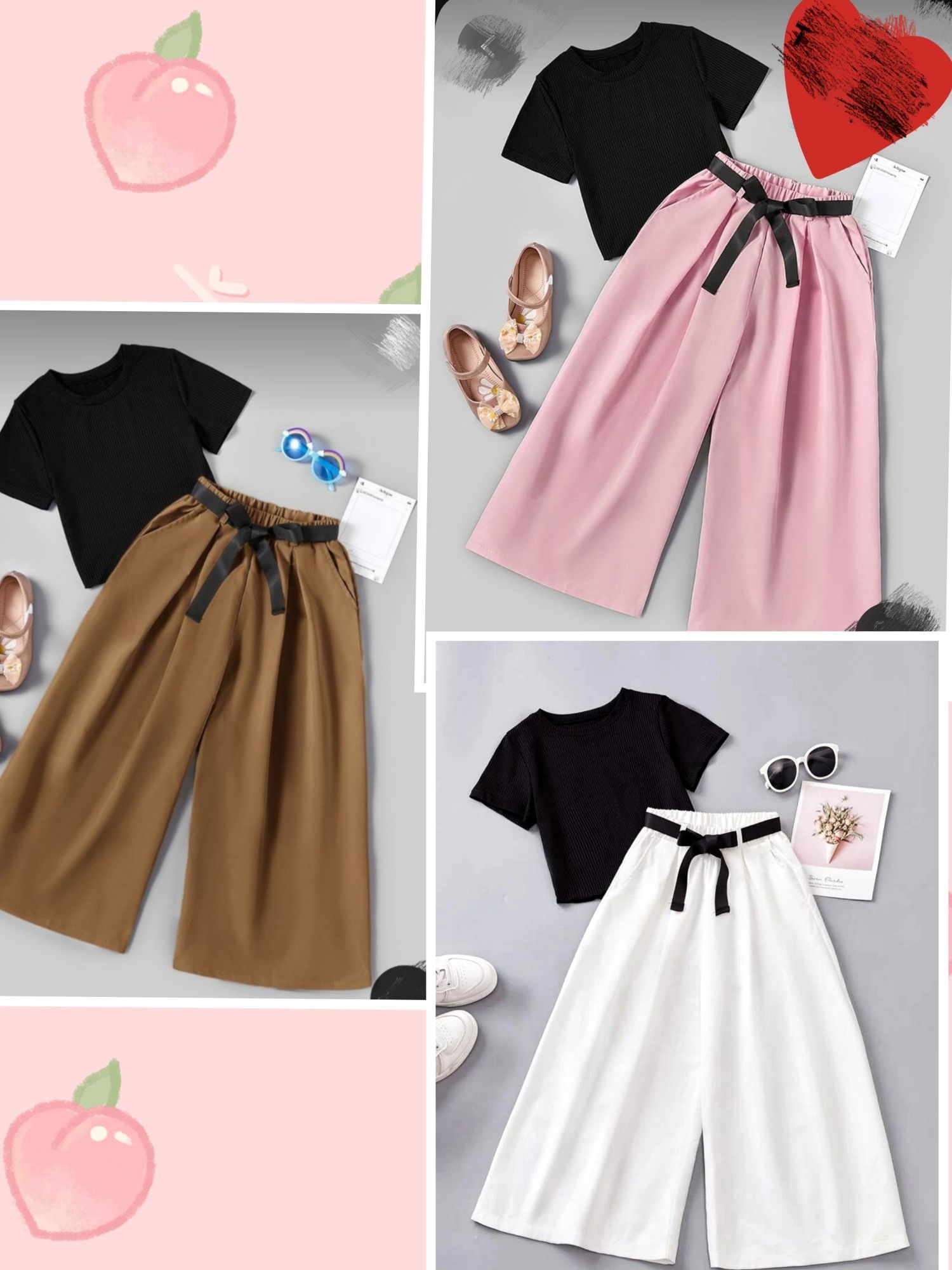 Plazo & Shirt Stylish desing 2024 [ Top Rated ][ Korein Style }
