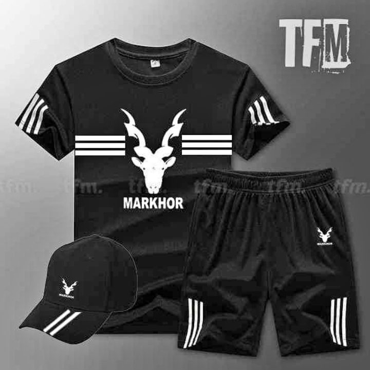 SUMMER BRAND ( MARKHUR PRINTED NIKKAR SHIRT ) FOR MENS & BOY'S - SOFT AND COMFORTABLE FABRIC SUMMER PRINTED TRACKSUIT