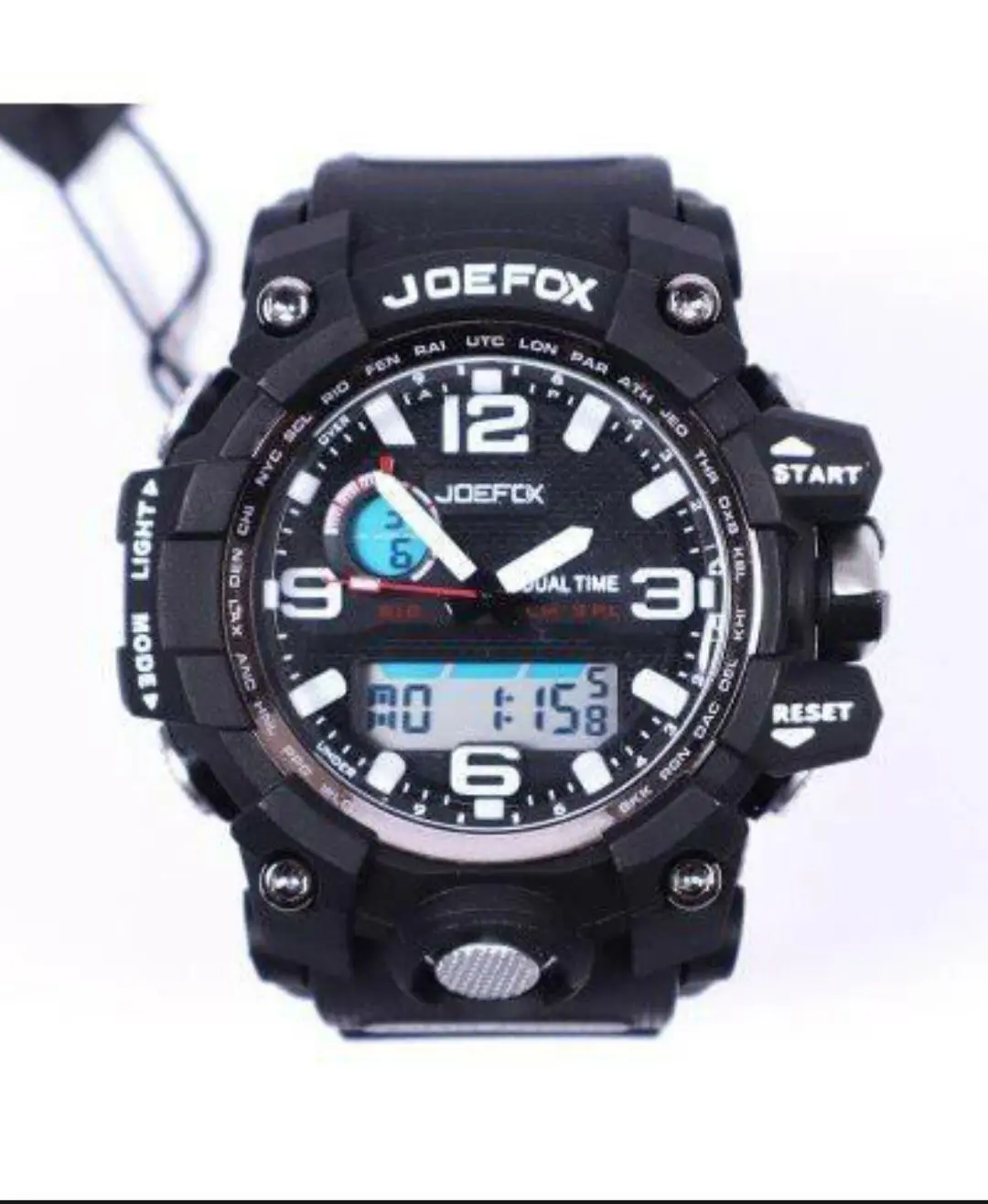 JOEFOX WATCH WITH SIMPLE BOX Ready stock Features: Original branded Water  resistant Light have Alarm have Dual time, date, days Battery operation...  | By Lowest Price ShoppingFacebook