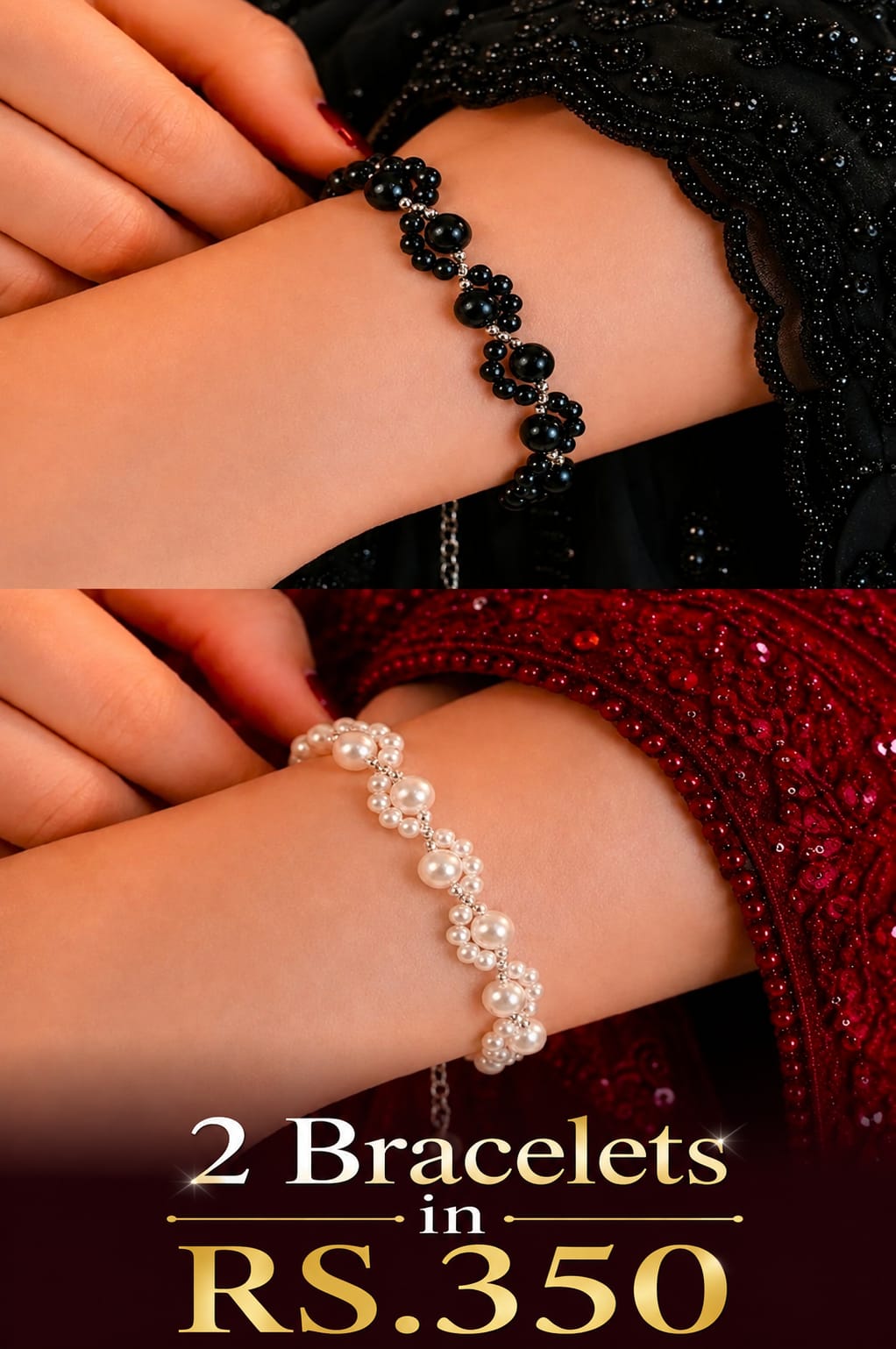 Delicate Pearl Bracelete For Girls - Pearl Bracelete - Bracelete