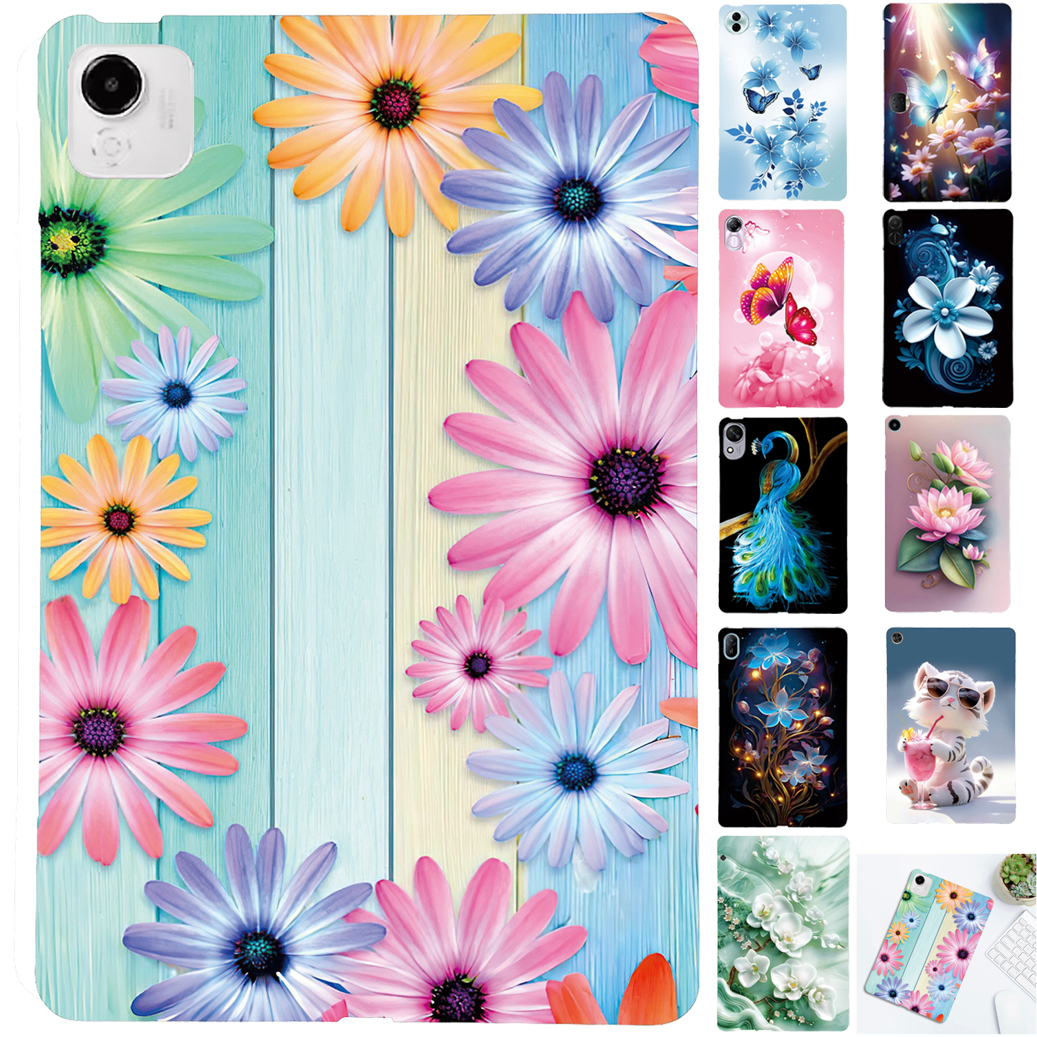 Silicone Tablet Case For Honor Pad X7 8.7 10 12.1 X8A X8B X9A X10 Pro Max Case  Matepad Mini 8.8 SE 11 2024 T10S TPU Shell