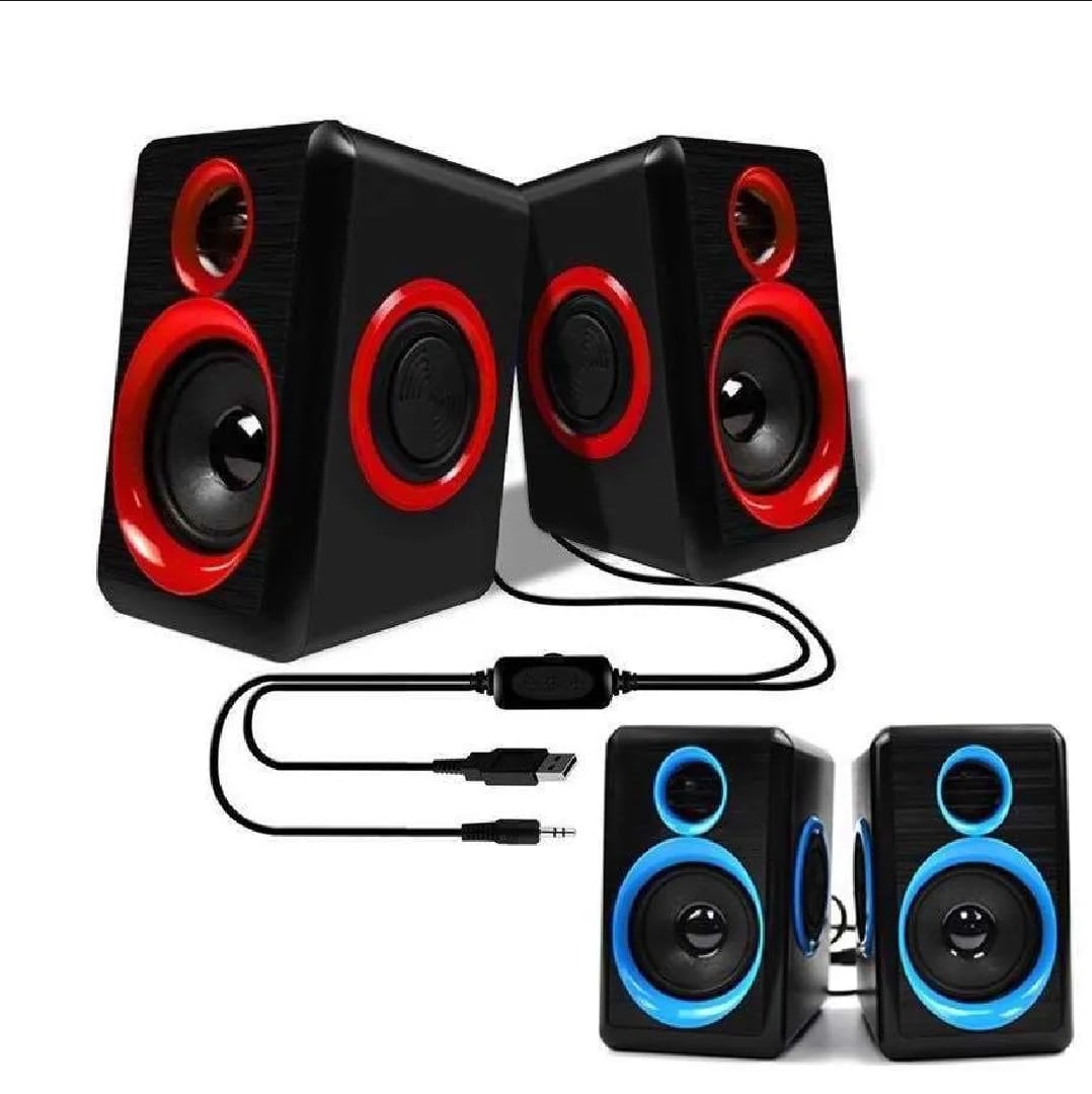 USB Powered Mini Multimedia Speakers for PC, Laptop & Mobile