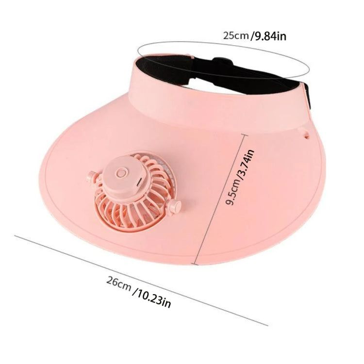 Rotating Fan hat | Chargeable Fan Cap