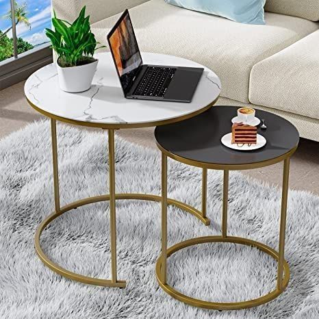 skyrise- Centre Table Set For Drawing Room Nesting Coffe Table Cocktail Tables, Customization