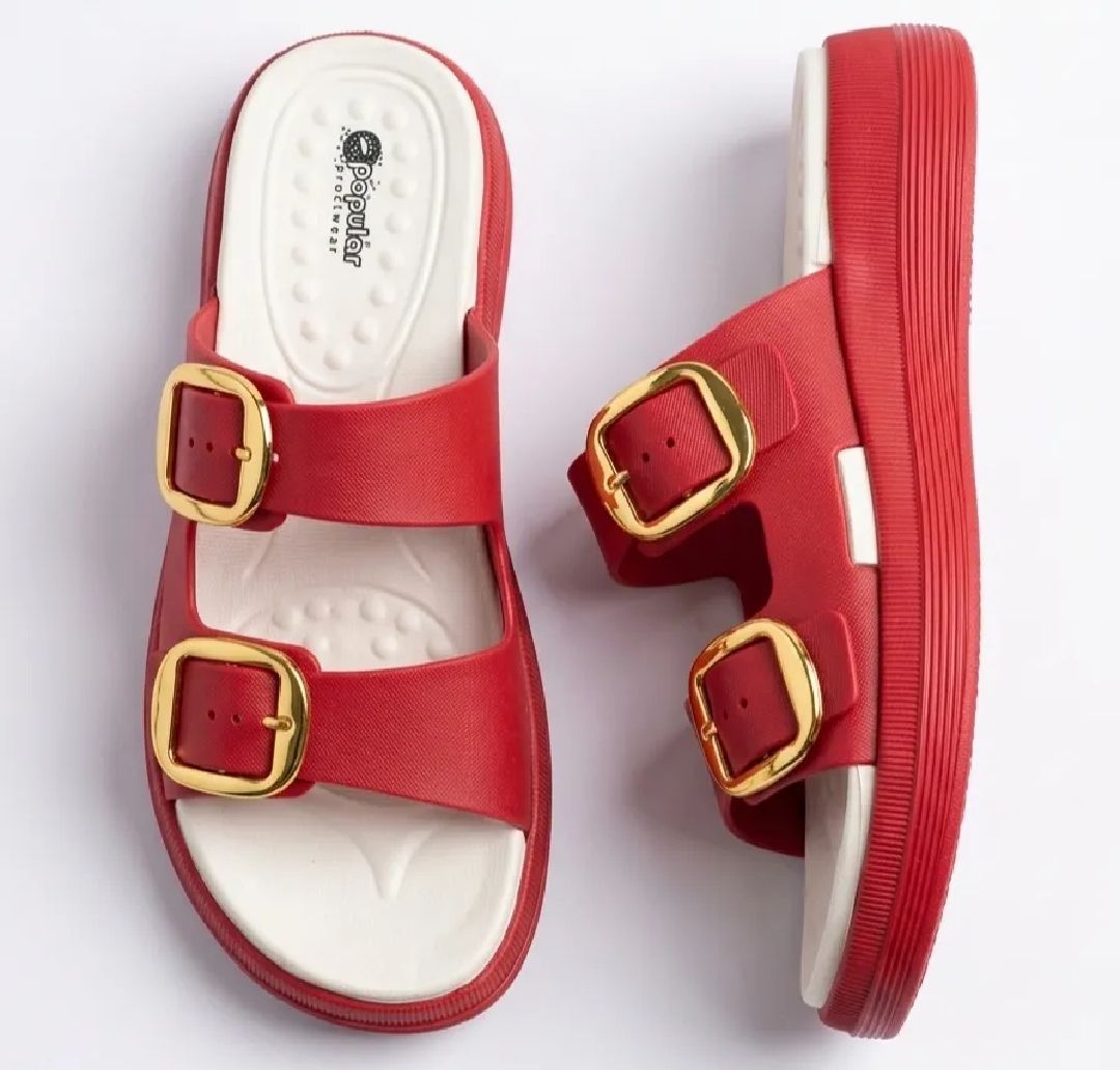 Fashionable Women Soft EVA Rubber Slippers Comfortable House Shoes For Ladies Girls Lightweight Breathable Waterproof Casual Indoor Outdoor Wear With Trendy Look