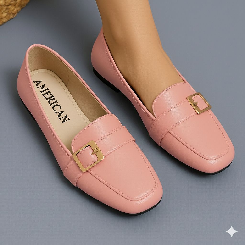 Women Flat Loafers & Moccasin Shoes Winter Ballet Flat Pumps & Loafers
