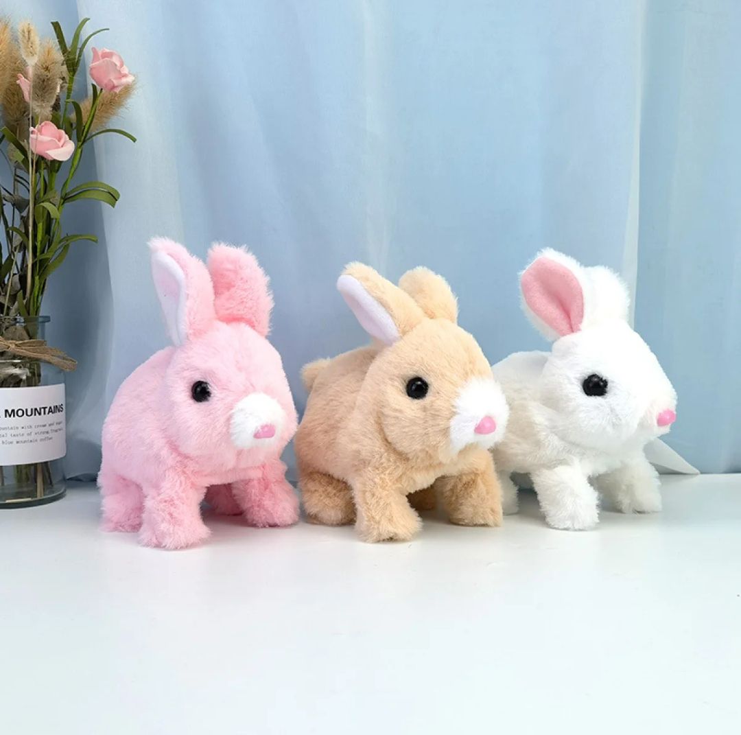 walking Rabbit Toy For kids Robot Rabbit Toy  Best Gift For Kids Battery Operated Rabbits Toy