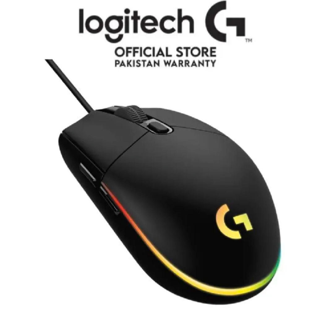Logitech G102 LIGHTSYNC RGB Gaming Mouse - 8,000 DPI, 6 Programmable Buttons, USB Wired Gaming Mouse