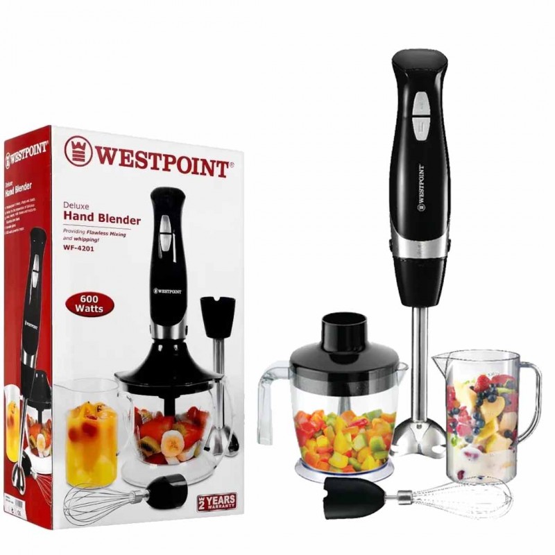 Deluxe Hand Blender 3 in1 With Brand Warranty