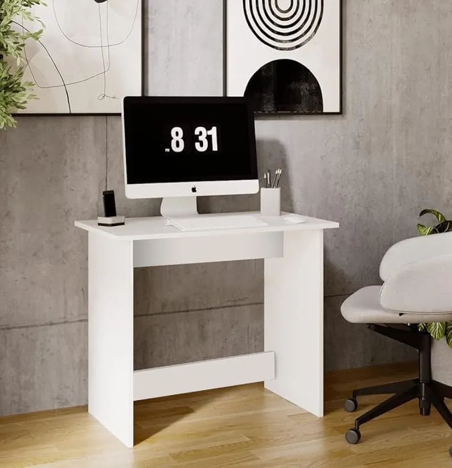 Multipurpose Study Table ? Durable Pre-Laminated Wood Computer Desk, Water-Resistant, Space-Saving Workstation for Home & Office (Laptop, Gaming, Writing) Customize
