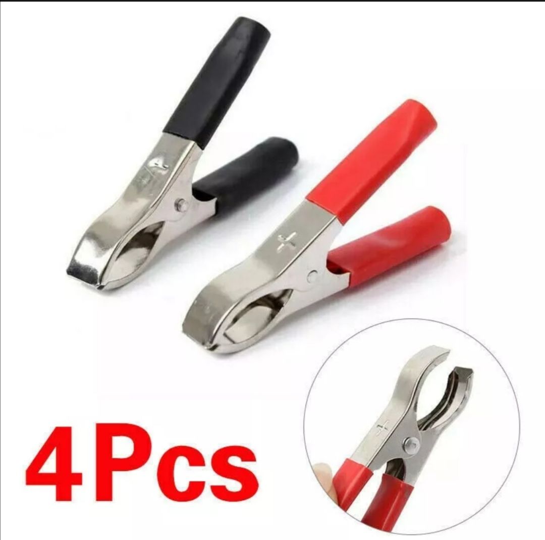 Alligator Clip Car Battery Test Lead Insulation Test Wire And Cable Connector 4
