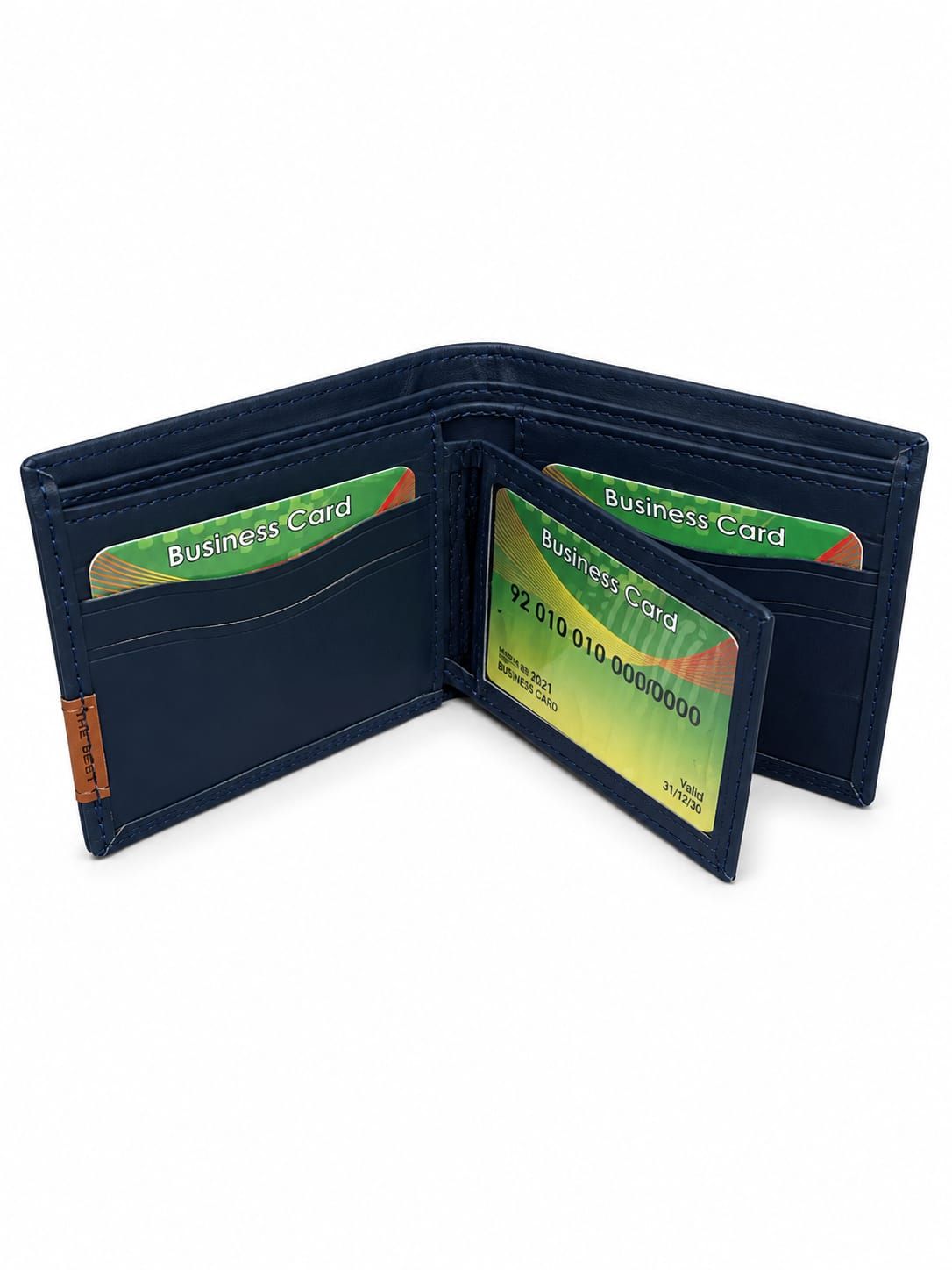 100℅ Genuine Leather Wallet For Men Bi Fold RFID Wallet Mens Leather Wallet