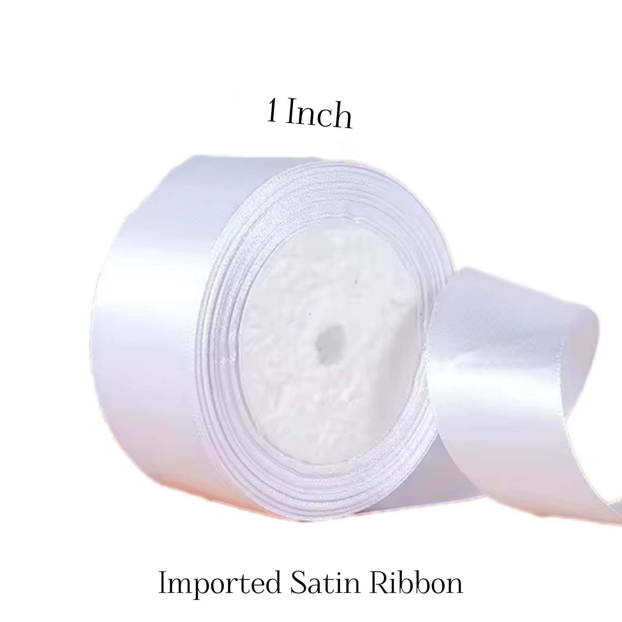 One Inch Ribbon Varigated 1 Inch Ribbon, 1 Inch Satin Ribbon 18 to 22 yards, Satin Ribbon, Ribbon ...