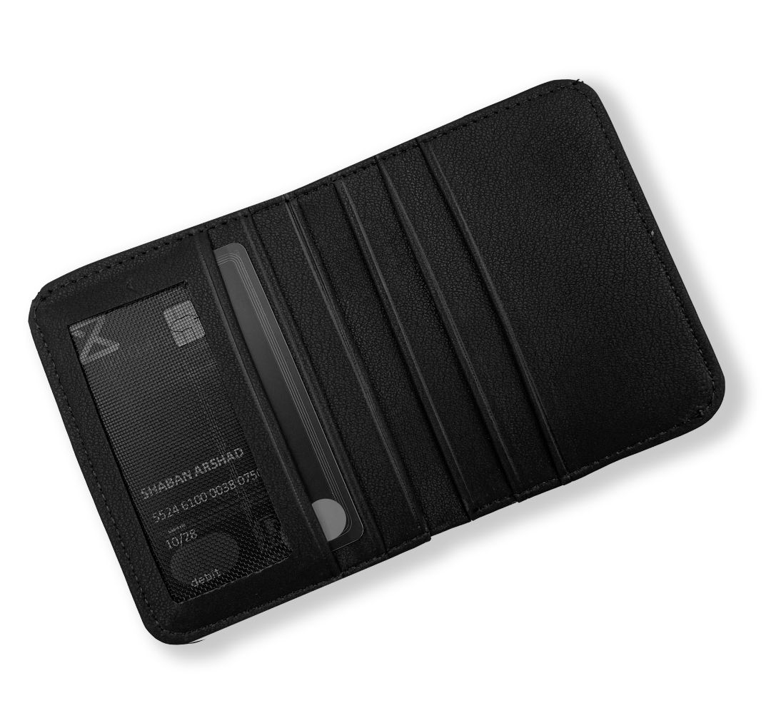 Slim Wallet for Men with 6 Card Slots – Stylish, Compact & Durable Card Holder – Pocket Friendly Design